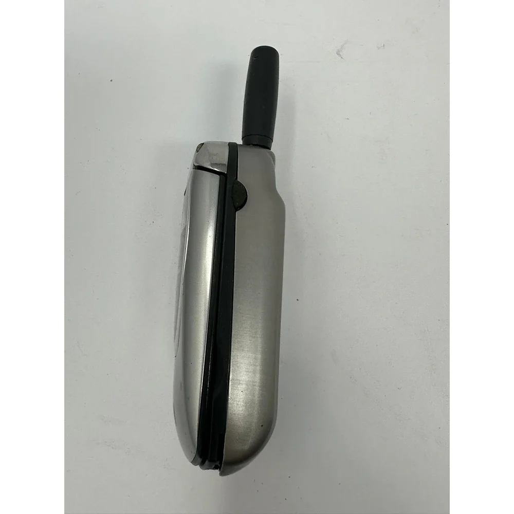 Motorola V60t - Silver (Cingular) Rare TDMA Flip Phone‎ Y2K Vintage B0